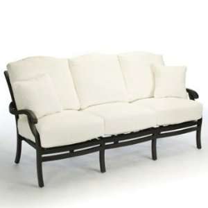  Outdoor Sofa with Cushions   Meridian Putty   Grandin Road 