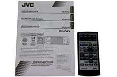 JVC KD AVX2 3.5 In Dash Car Stereo Monitor DVD/CD/ Player AM/FM 