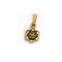 PRE ORDER Damascene Jewelry Bird in Flower Pendant Midas Toledo Spain 