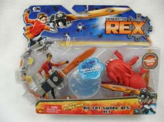   Rex Lot Set 5 Cycle Twin Blaster Sword BFS Tactical Suit Slam Cannon