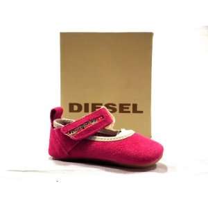  Diesel Lovely Pink Leather Baby Shoe (Kids Size 4 