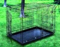 Extra Large 48 Dog Crate Cage Kennel 3 Doors 35H  
