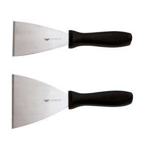  Triangular Spatula, Stainless Steel W 4 In. L 4 3/4 In 
