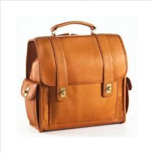 Clava Leather 3300TAN Vachetta Turnlock Backpack in Tan 