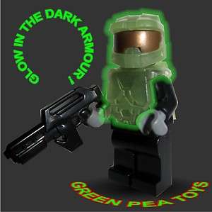 LEGO HALO / STAR WARS   SPARTAN WITH GLOW IN THE DARK ARMOUR 
