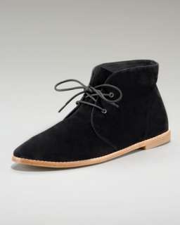 Suede Ankle Bootie  