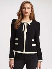  Milly Marzia Bow Jacket