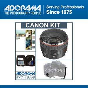 Canon EF 50mm f/1.2L USM Lens, USA  BUNDLE  #CA5012AFUA 013803064551 