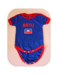 HAITI BABY BODYSUIT 100%COTTON.NEW.FOR 12 MONTHS