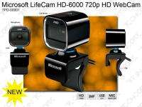 Microsoft HD 6000 LifeCam HD Widescreen Auto Focus 720p Video Web Cam 