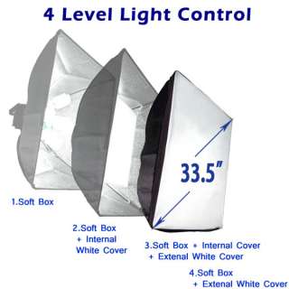   Studio Video Lighting Kit 10 Bulbs Softbox Photography Light Stand