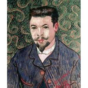  Portrait of Doctor Felix Rey by Vincent van Gogh. Size 8 