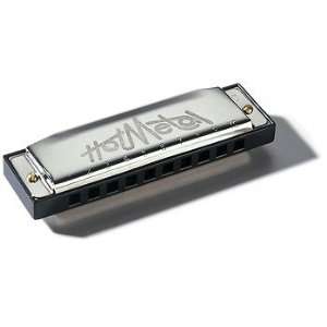  Hohner Hot Metal Harmonica (H572) Musical Instruments