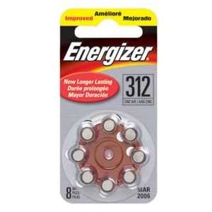  Energizer AC312E 8 Hearing Aid Batteries (8 Pack) Health 