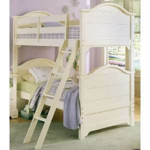  Twin Bunk Bed by Vaughan Bassett   Creamy White (BB17 