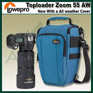 Lowepro Toploader Zoom 55 AW Blue Digital Camera Bag  