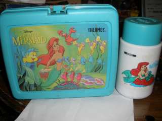 Disney the Little Mermaid thermos Lunch box  