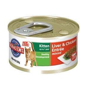   Liver And Chicken Entree Kitten Formula Canned Cat Food
