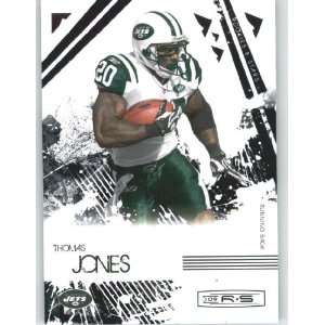 Thomas Jones   New York Jets   2009 Donruss Rookies and Stars NFL 