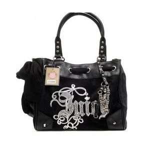 Juicy Couture Black Sequin Daydreamer Purse, Handbag, Bag