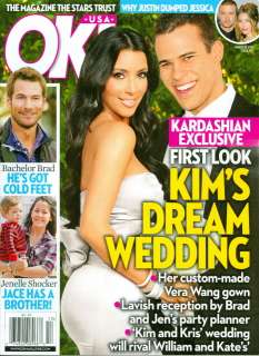 2011 OK Magazine Kim Kardashian & Kris Humphries Dream Wedding  