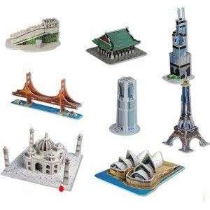  Kids Authority 3D Puzzle world famouse Architecture series 