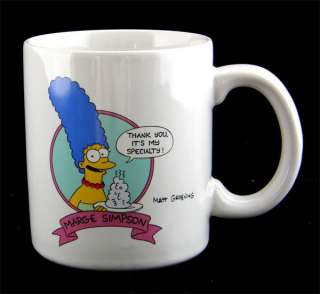 Marge Simpson of The Simpsons Cooking Cartoon Mothers Day Cup Mug 
