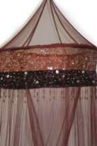 Exotic Bedroom Accessories   Mosquito Net Canopy, Baroque Embroidery 