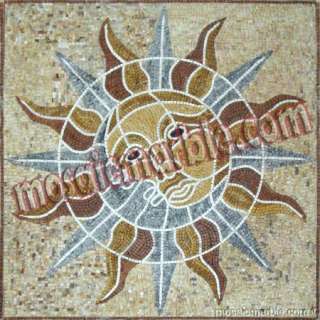 Sun Mosaic Marble Floor,Wall Inlay Art Tile 47.58  