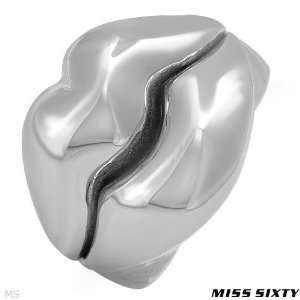 MISS SIXTY Made in Italy Splendid Ring Made of Metallic Stainless 