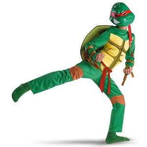  Child Ninja Turtle Raphael Muscle Costume Toys & Games