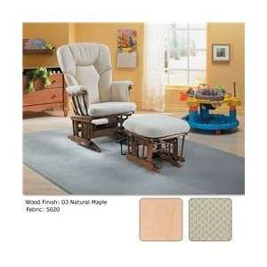   Comfort Plus Multiposition Maple Glider Finish Natural Maple Baby