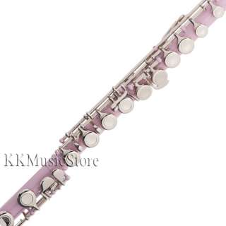 NEW MENDINI PINK LACQUER C FLUTE Split E+CARE KIT+GIFT  