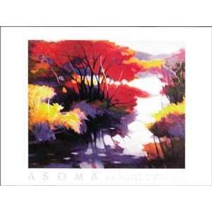   Summer   Artist Tadashi Asoma  Poster Size 27 X 35