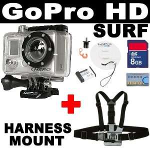   + GoPro Chest Mount Harness + SD 8GB Memory Card