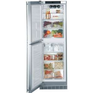   Freezer With Ice Maker   Custom Panel Door / Stainless Steel Cabinet