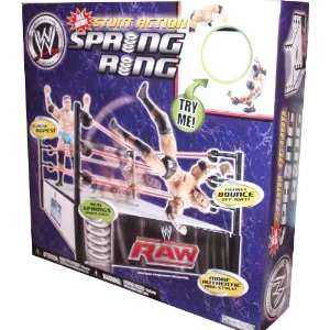  World Wrestling Entertainment WWE Stunt Action Spring Ring 