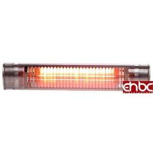   SILVER INFRARED 1500W ELECTRIC HOME SPACE PATIO HEATER