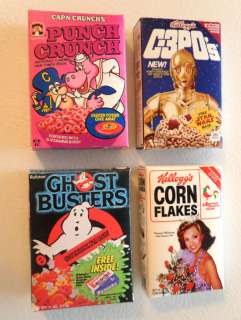 Mini Cereal Box Fridge Magnets Ghost Busters Capn  