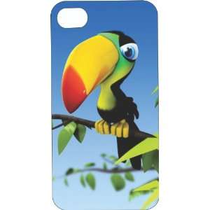  Case Custom Designed Cartoon Tropical Bird iPhone Case for iPhone 4 