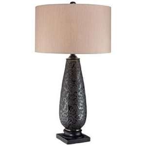    Ambience Collection Bronze Lace Table Lamp