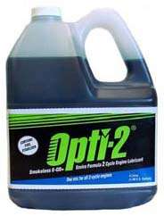 Opti 2 2 Cycle Oil For 100 Gal. w/ Perfect Pump  