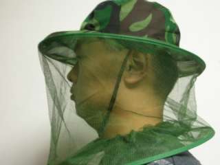 Anti mosquito Hat with Attached Net  
