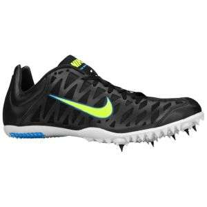 Nike Zoom MaxCat 3   Mens   Track & Field   Shoes   Black/White/Blue 