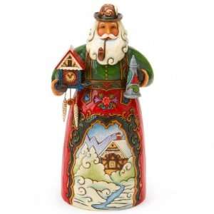 Jim Shore German Santa Figurine 6.75H