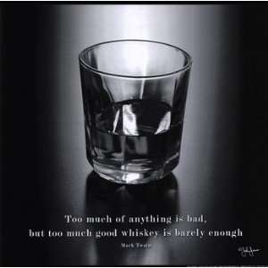 Good Whiskey   Poster by John Jones (12x12)