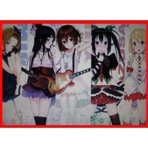 Anime K on Yui Ritsu Mio Tsumugi Azusa Rock Band Music Club Multi Use 