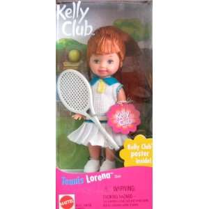  Barbie Kelly TENNIS LORENA Doll (1999) Toys & Games