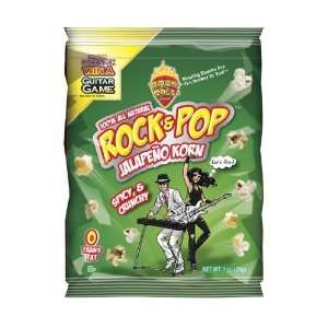 Rock N Roll Gourmet Rock & Pop Jalapeno Korn Kettle Corn 1oz/42 pack 