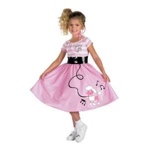  Barbie 50s Sock Hop Costume   Child Small Toys & Games